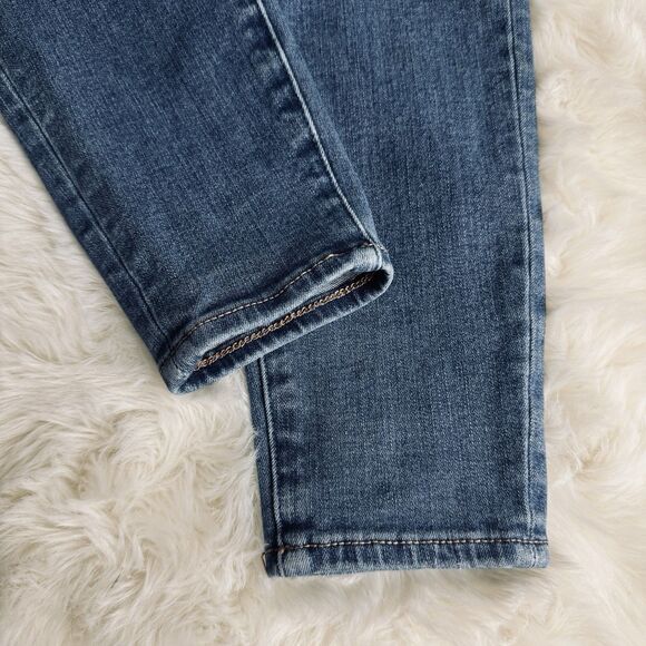 American Eagle Dream Jeans Womens 2 Blue Curvy Hi Rise Jegging Measures 25 x 27 - Picture 7 of 9